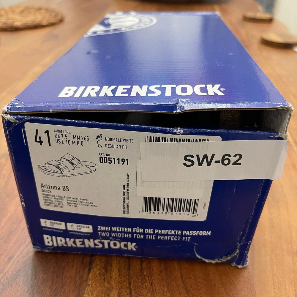 Birkenstock Men's Arizona Birko-Flor Sandals | Men’s 8 or Women’s 10 | NEW - Picture 11 of 11